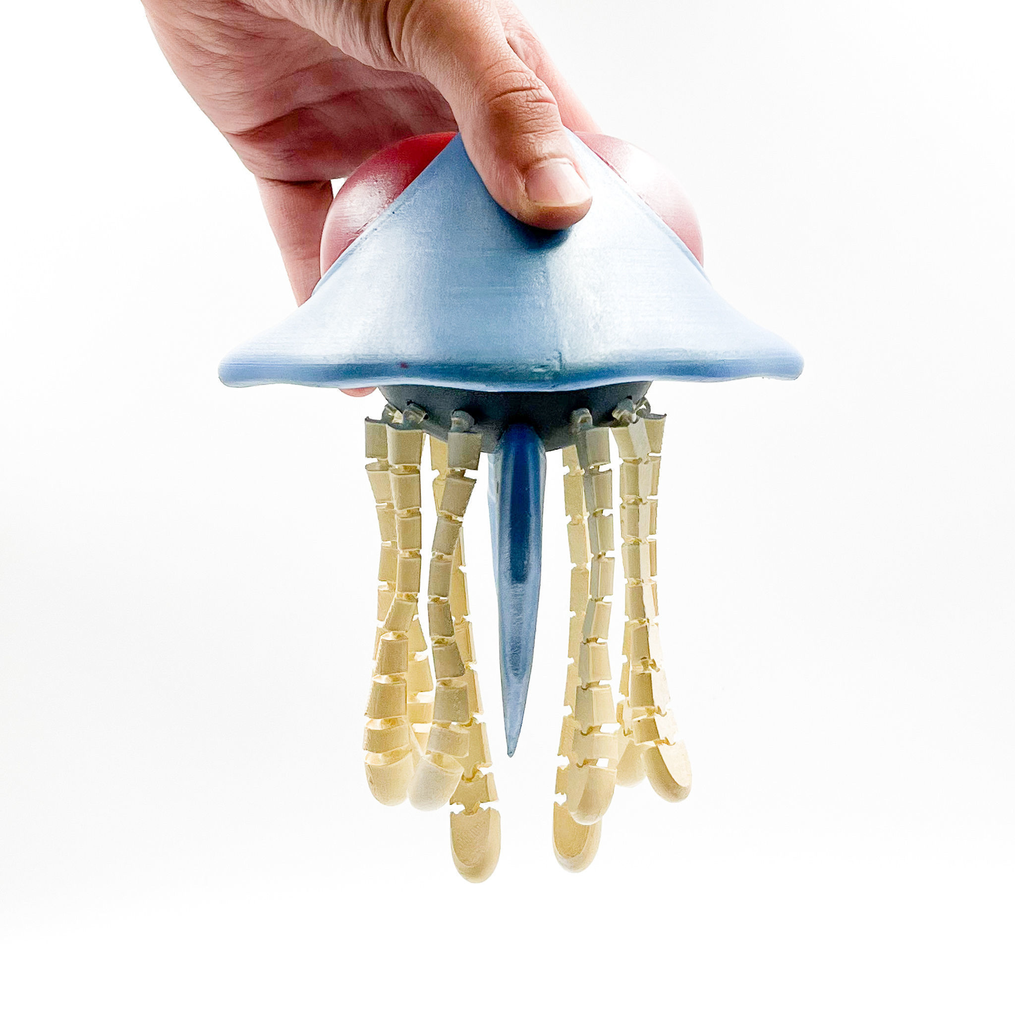 Pokemon Flexi Tentacruel articulated 3D print model_6