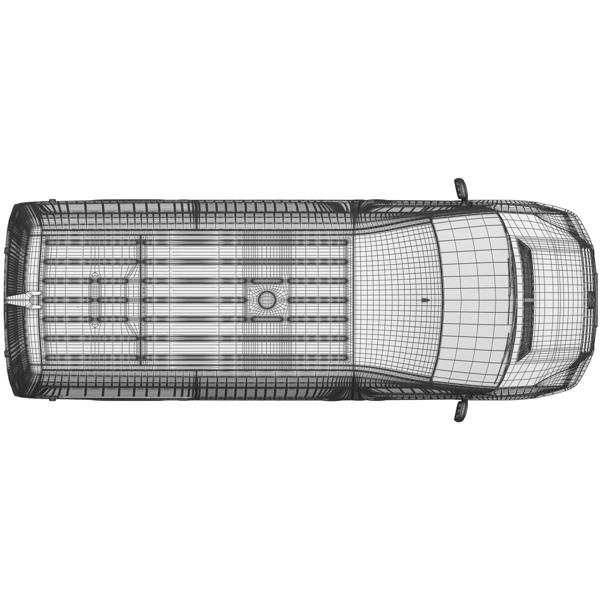 VW Crafter 2011 minibus L2H2 3D model_20