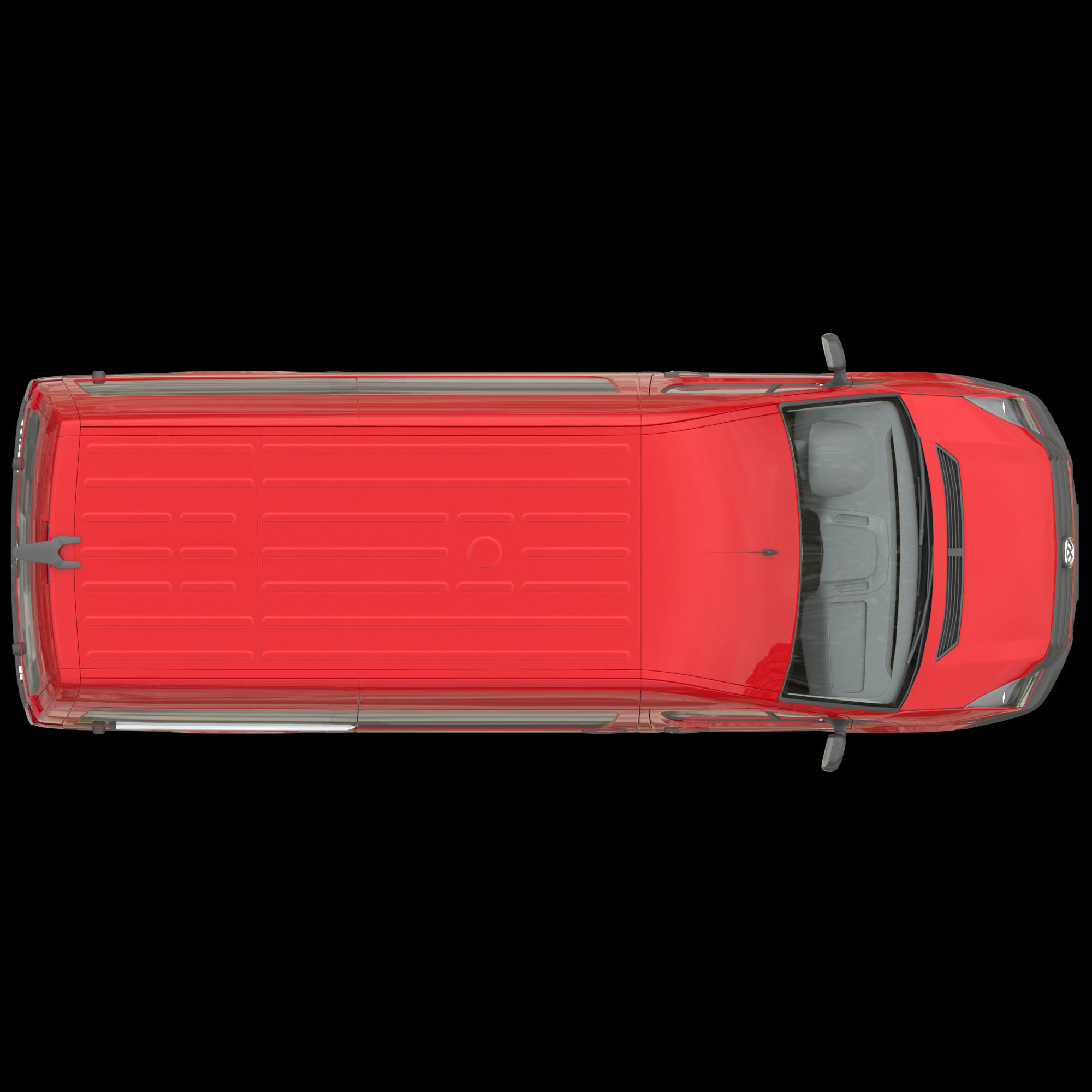 VW Crafter 2011 minibus L2H2 3D model_11