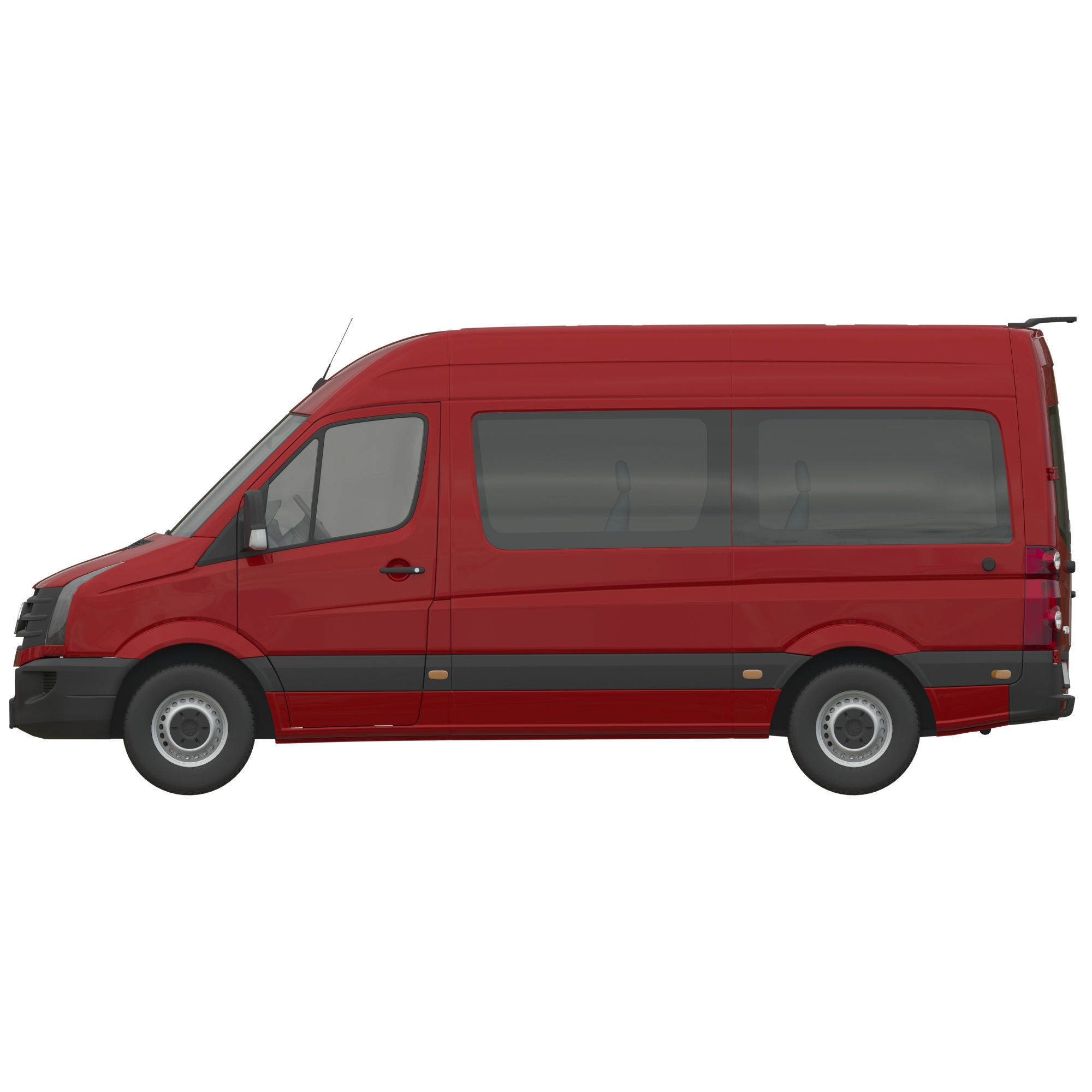 VW Crafter 2011 minibus L2H2 3D model_10