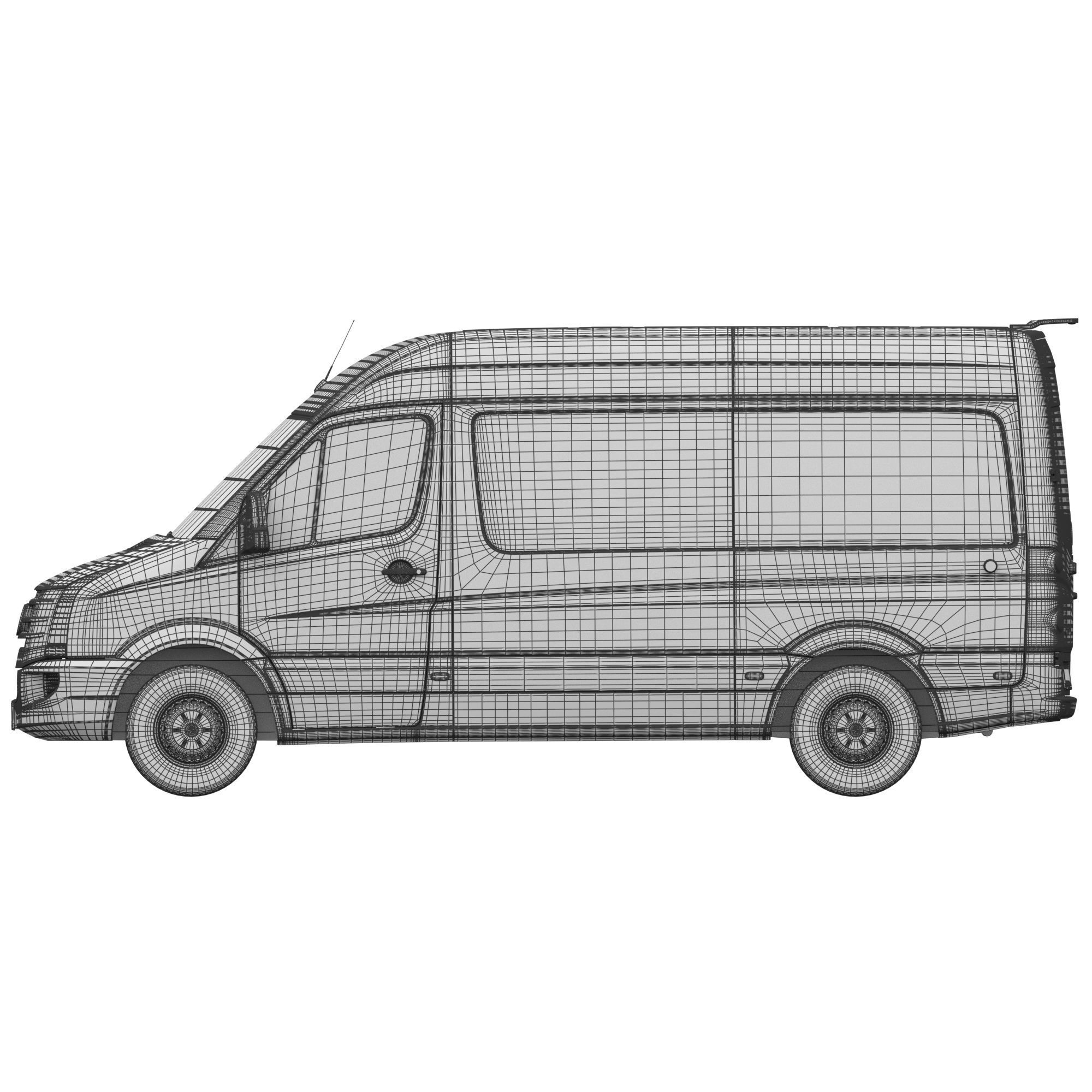 VW Crafter 2011 minibus L2H2 3D model_19