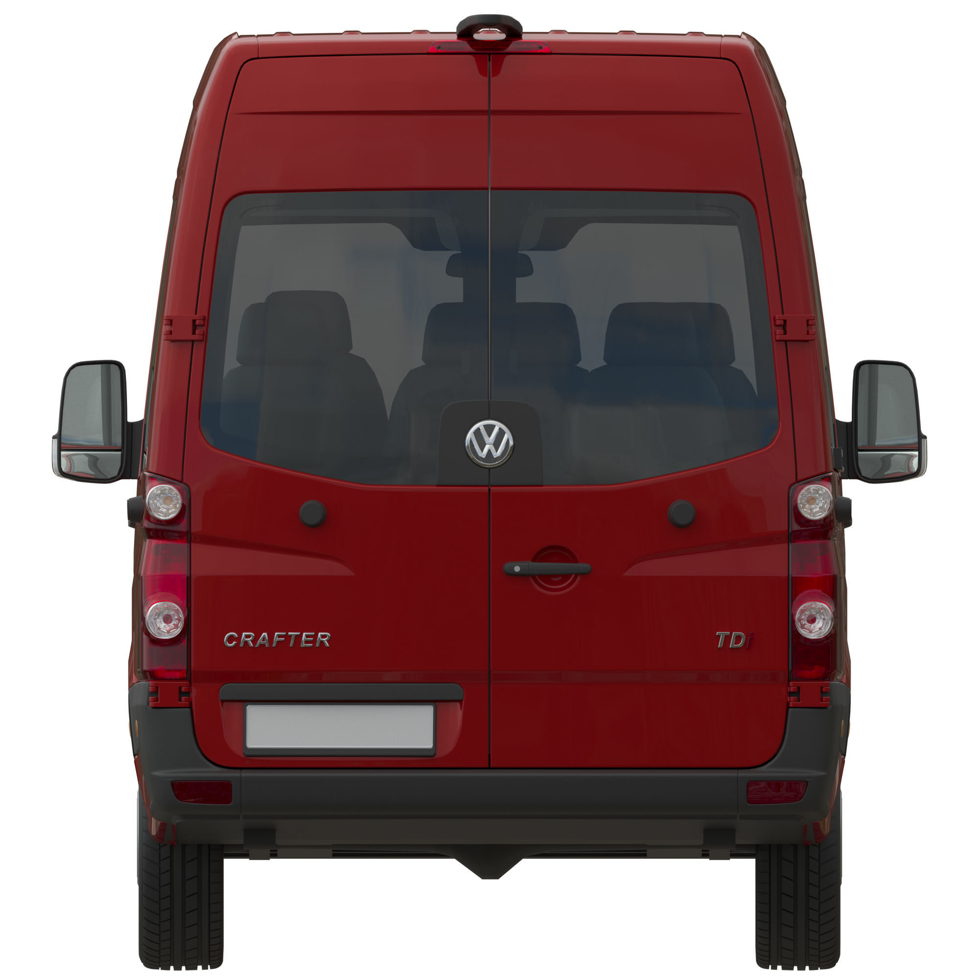 VW Crafter 2011 minibus L2H2 3D model_8