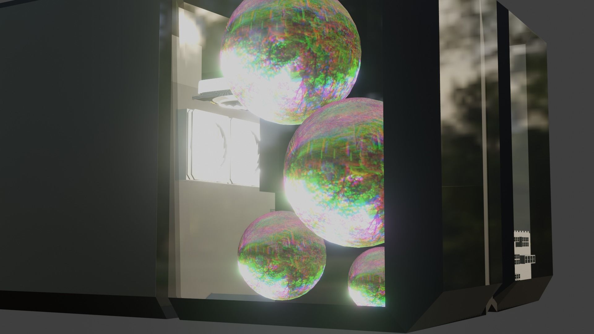 the pc i made 1 week Low-poly 3D model_7