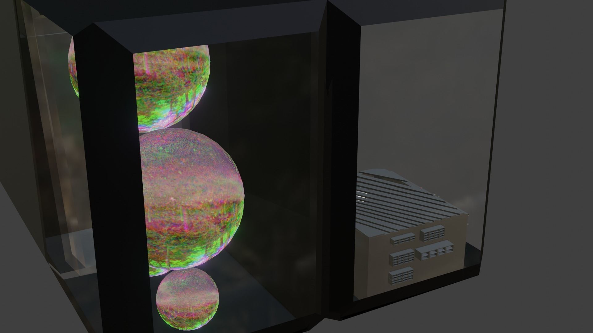 the pc i made 1 week Low-poly 3D model_6