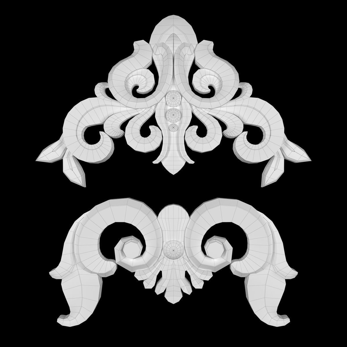 Ornament 24 3D model_3