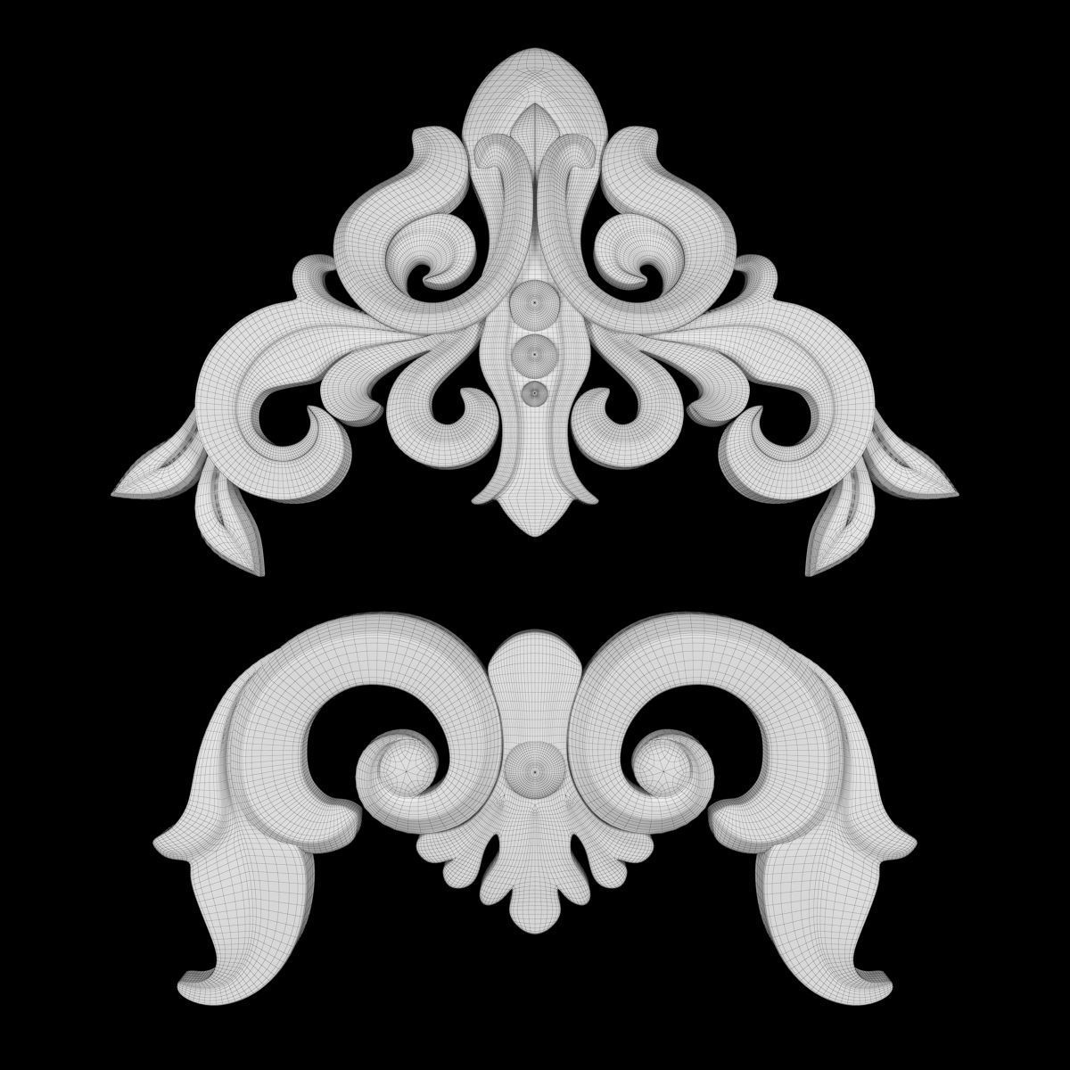 Ornament 24 3D model_4