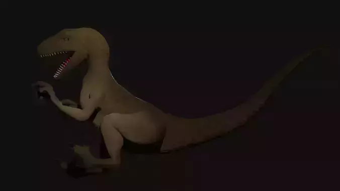 velociraptor model rigged