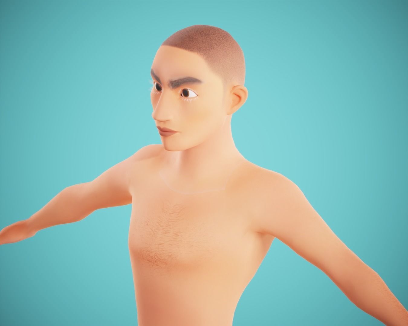 Karton Rigged cartoon rigged boy free VR / AR / low-poly 3D model rigged | CGTrader