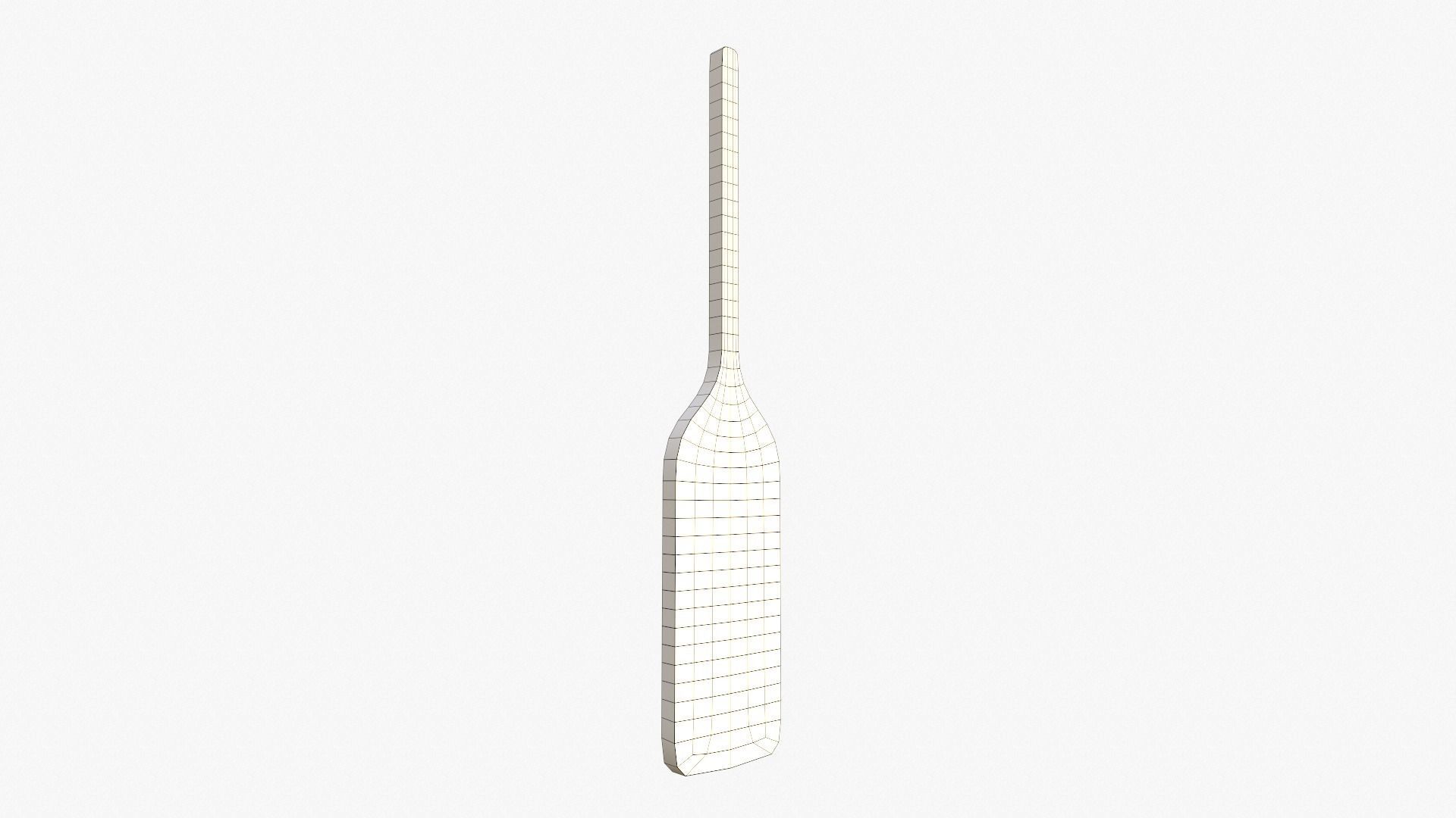 Cartoon Paddle Low-poly 3D model_5