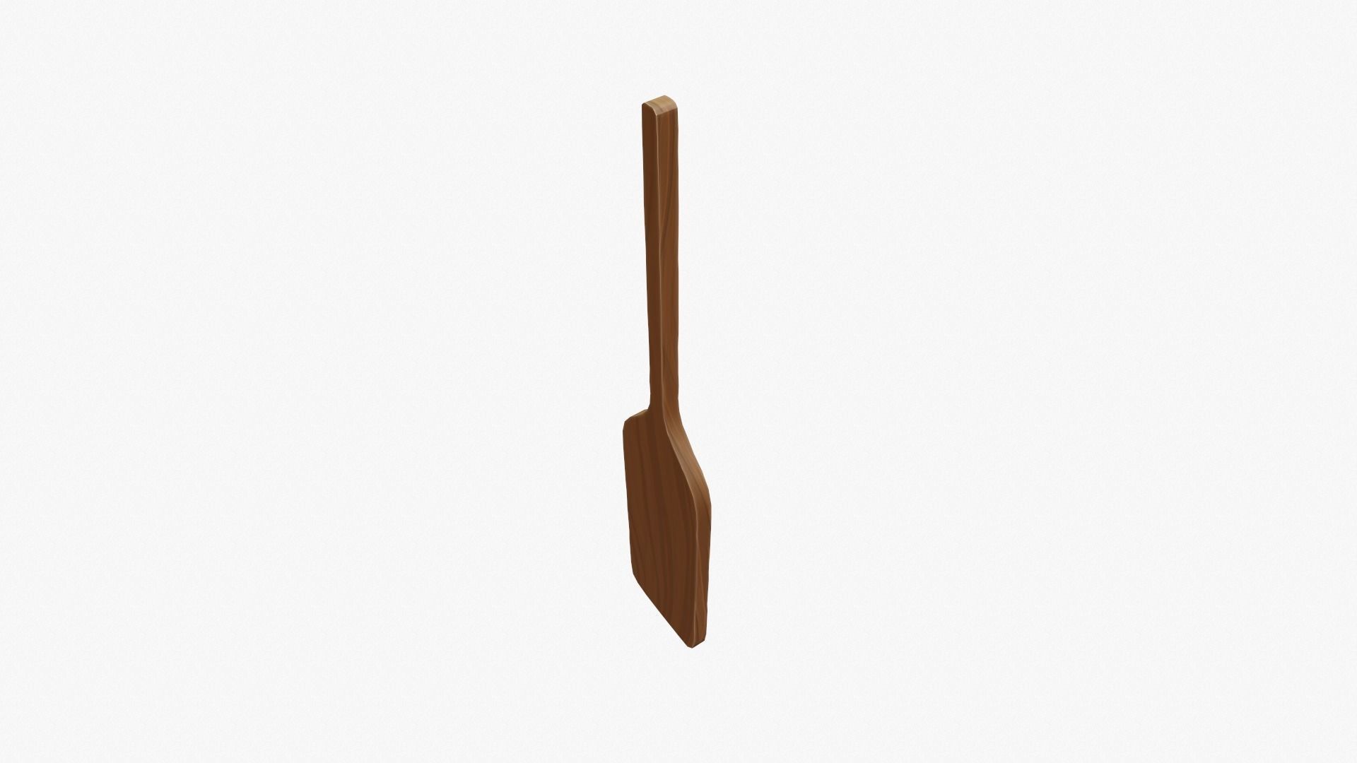 Cartoon Paddle Low-poly 3D model_3