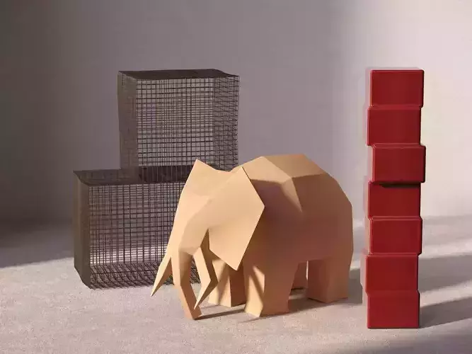 Decorative Objects Set 33