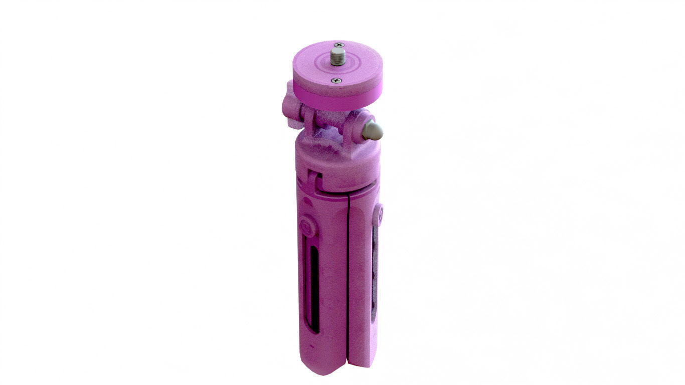 TRIPOD - SOLIDWORKS 2018  3D print model_4