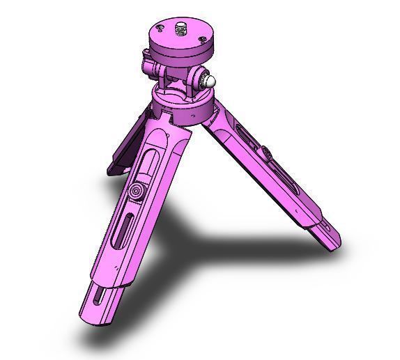 TRIPOD - SOLIDWORKS 2018  3D print model_18