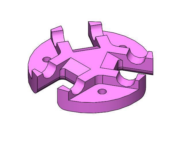 TRIPOD - SOLIDWORKS 2018  3D print model_11