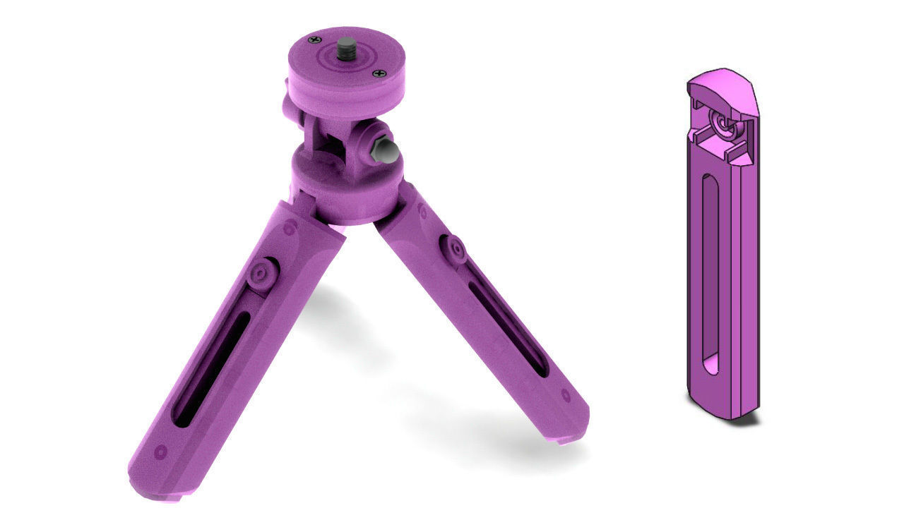 TRIPOD - SOLIDWORKS 2018  3D print model_19