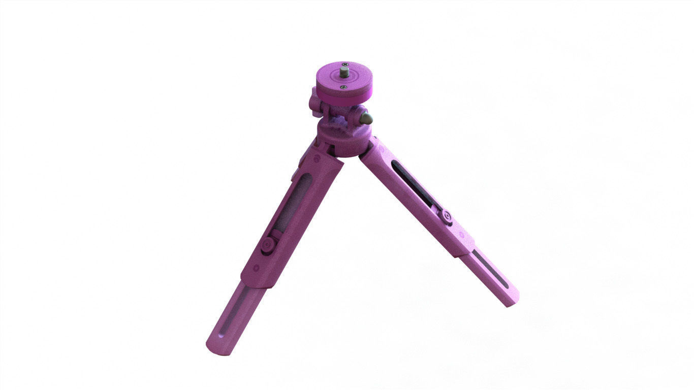 TRIPOD - SOLIDWORKS 2018  3D print model_5