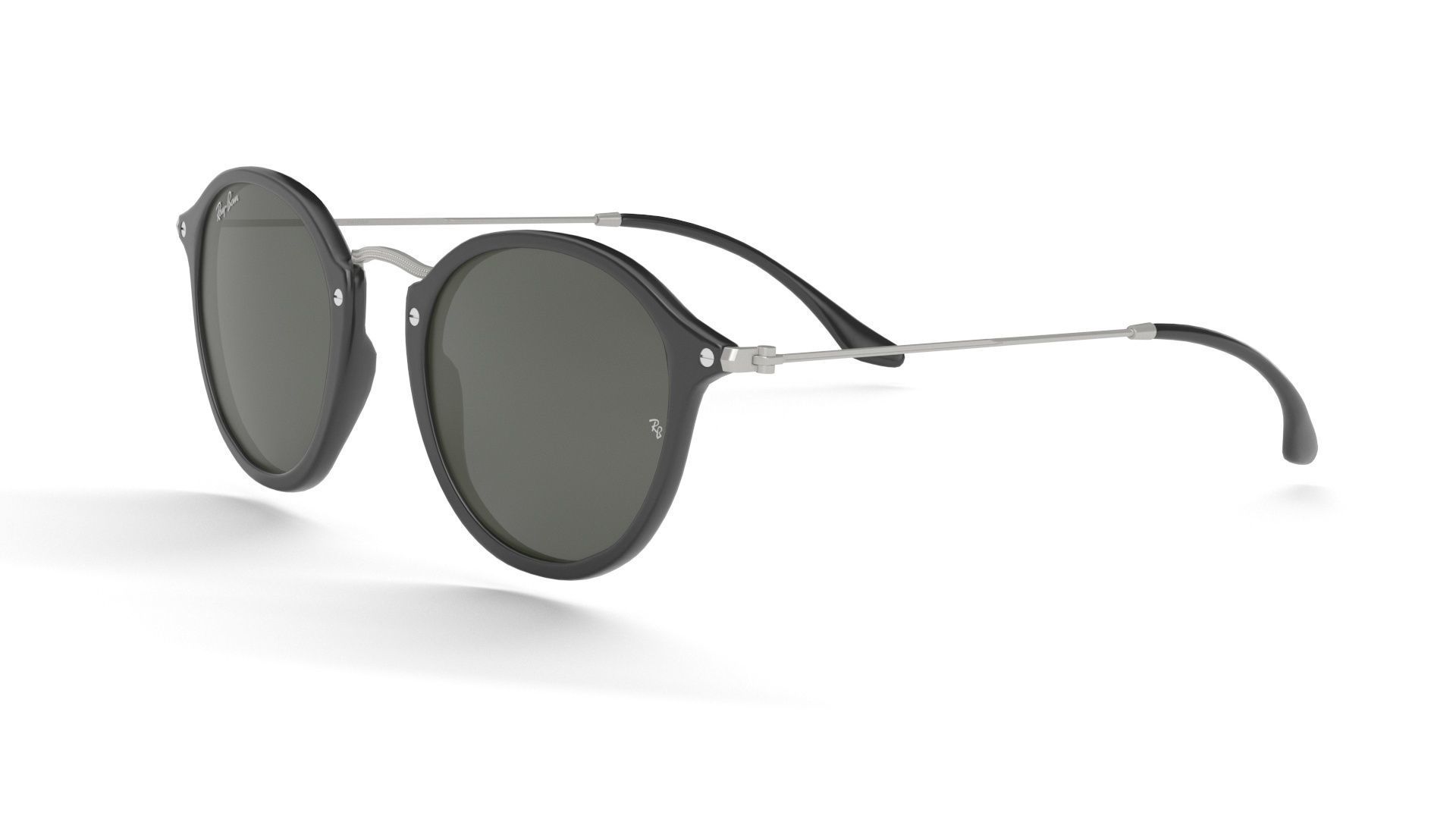 Sunglass Ray Ban Round Fleck Non Polarized Green Classic 3D model_29