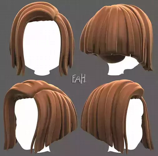 Base Hair for girl V33