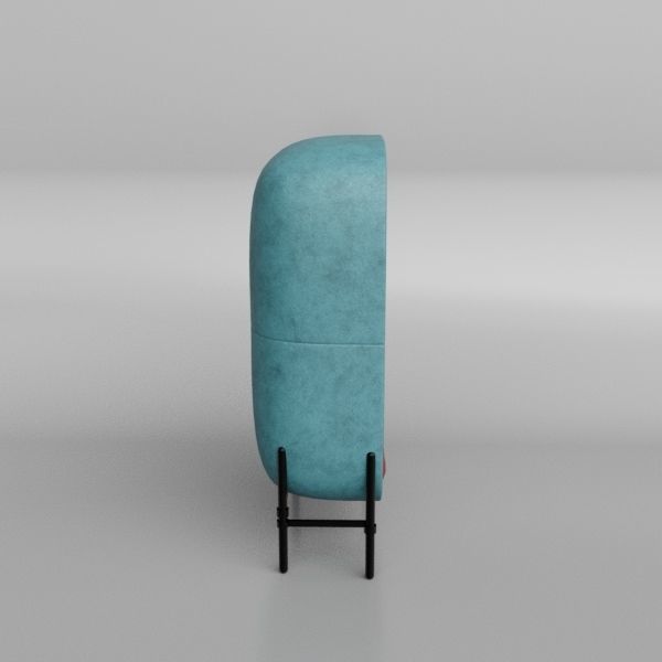 Capsule chair 3D model_1