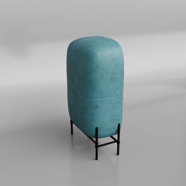 Capsule chair 3D model_3