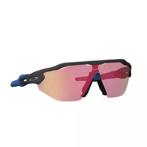 Oakley Radar EV Advancer Prizm Trail Torch Sunglass 3D model