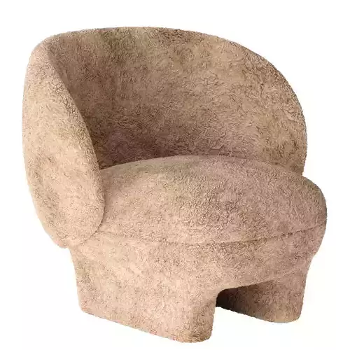 Moro armchair 3D model
