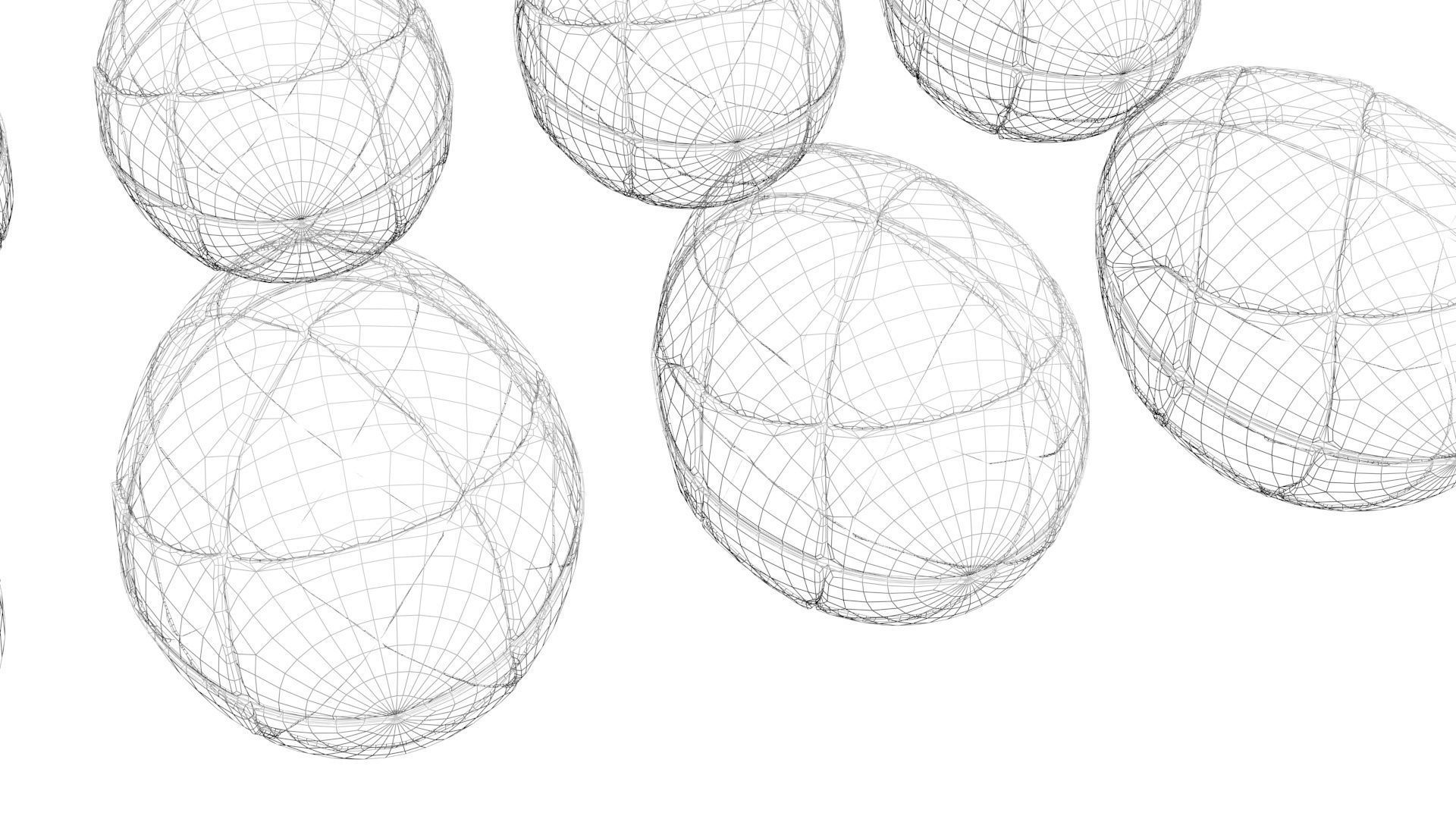 Metallic Morph Eggs Set 3D model_30