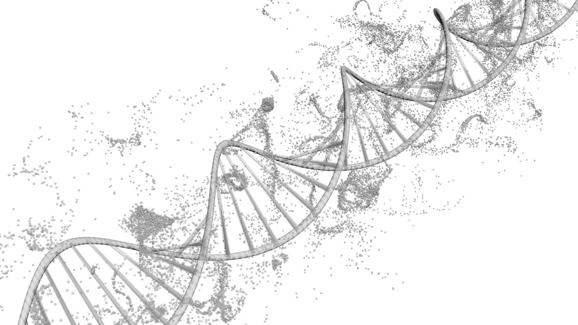 DNA Helix 3D model_12