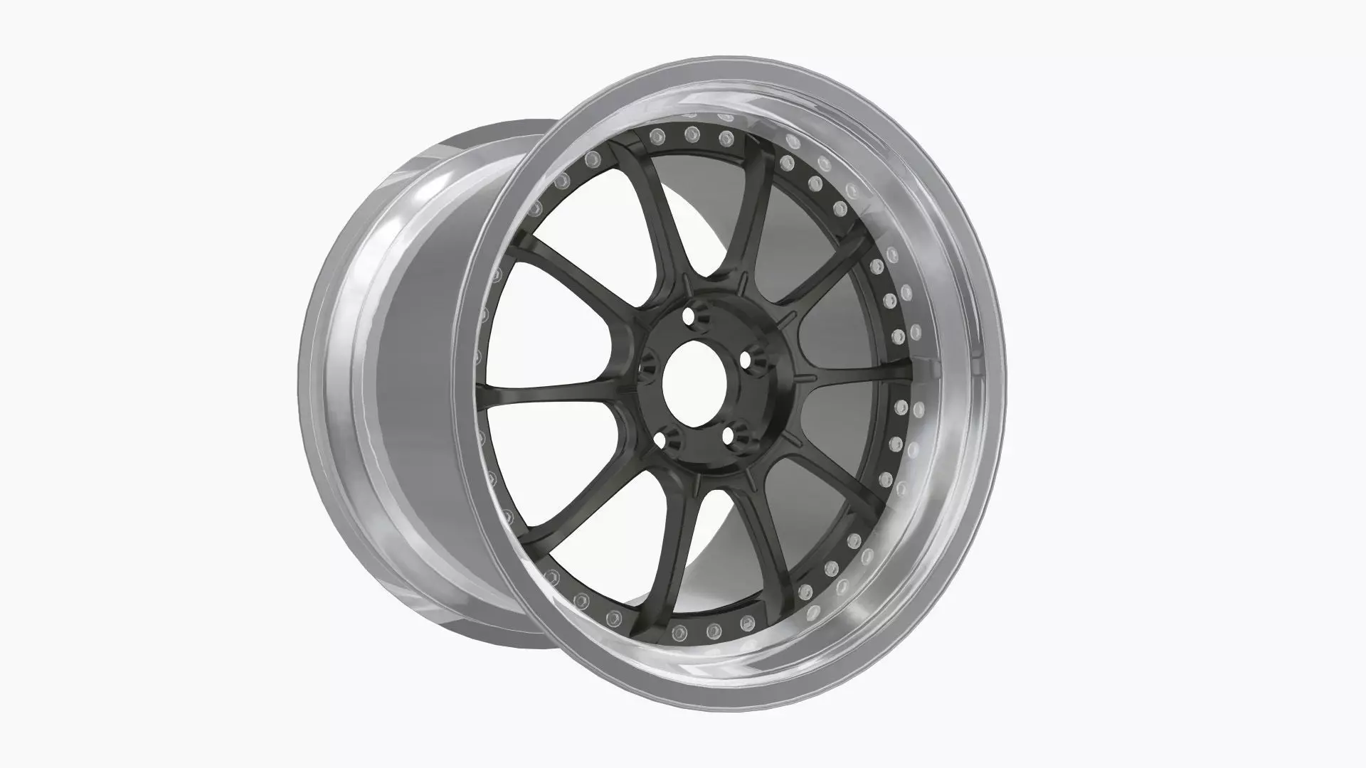 SSR Professor SP5 Wheel Low-poly 3D model_0