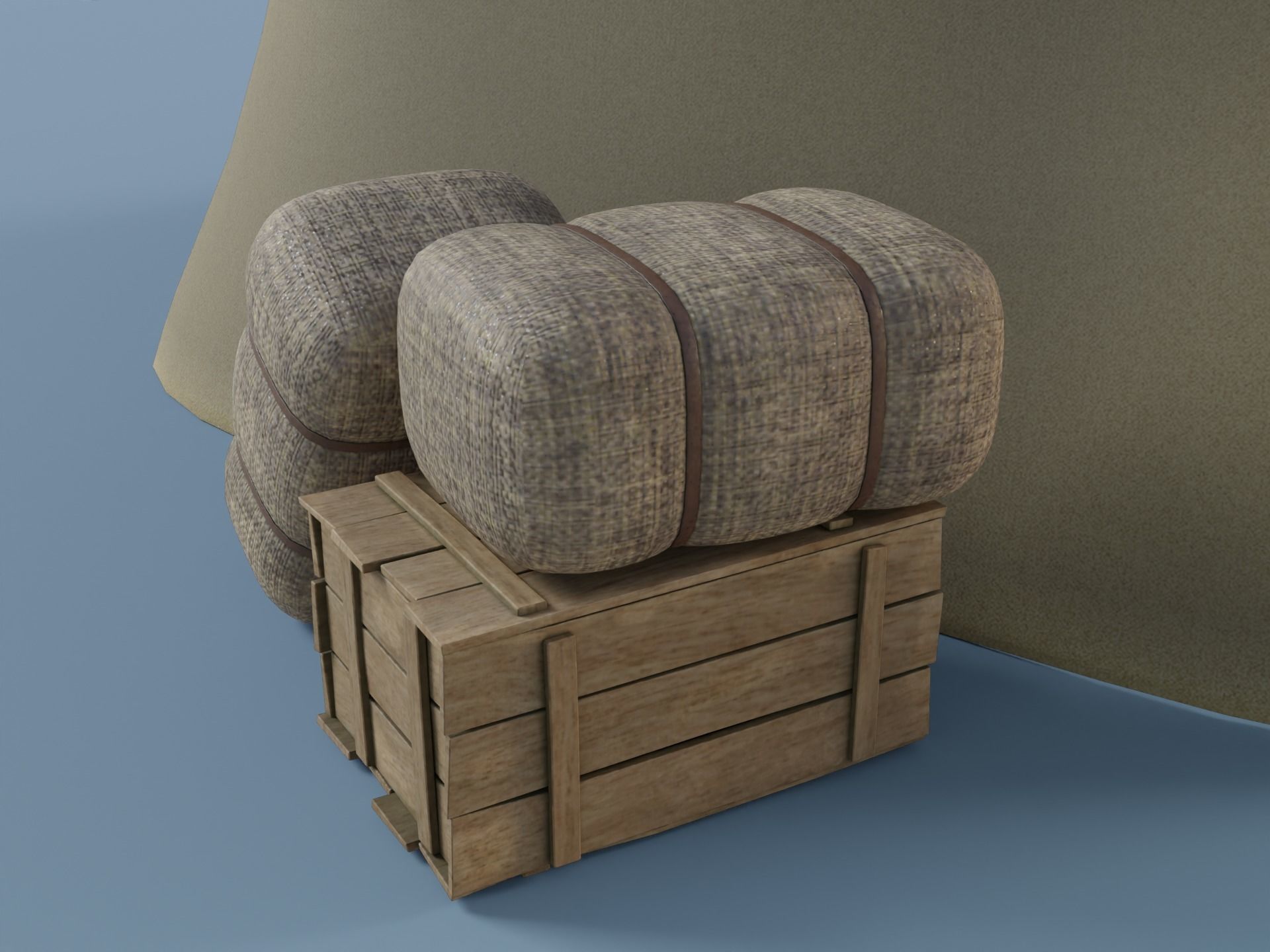 Camp Tier 3 Low-poly 3D model_12