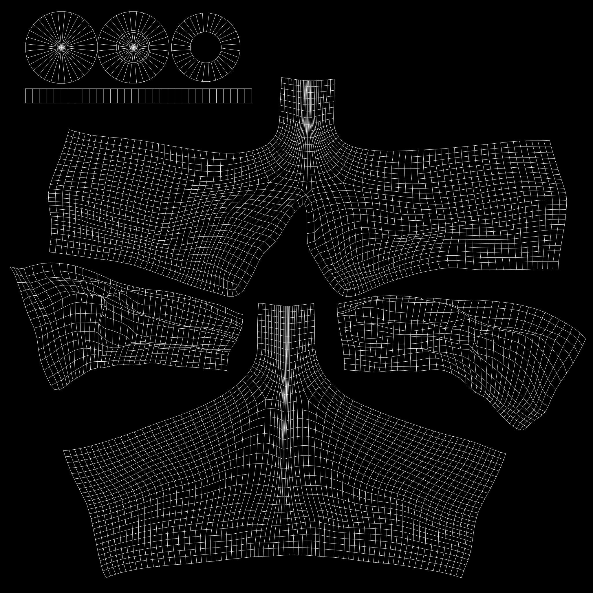 Open Front Unbuttoned Unzipped Micro Denim Shorts Low-poly 3D model_13