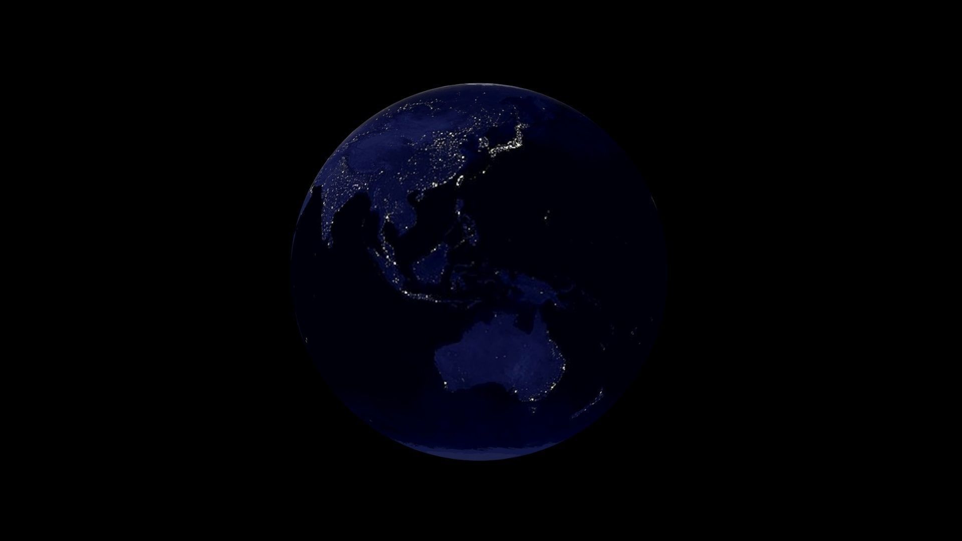 Earth With Day Changing Animation 3D model_21