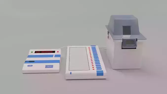 EVM Machine 3D model