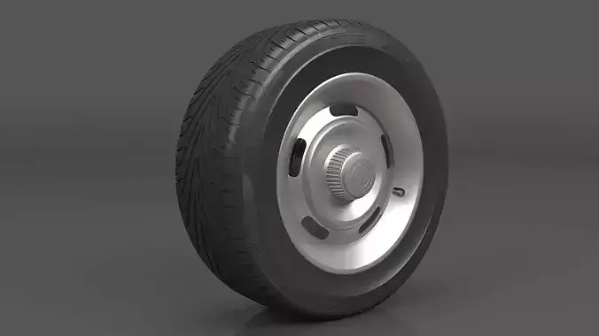 Realistic Wheel Tire 5