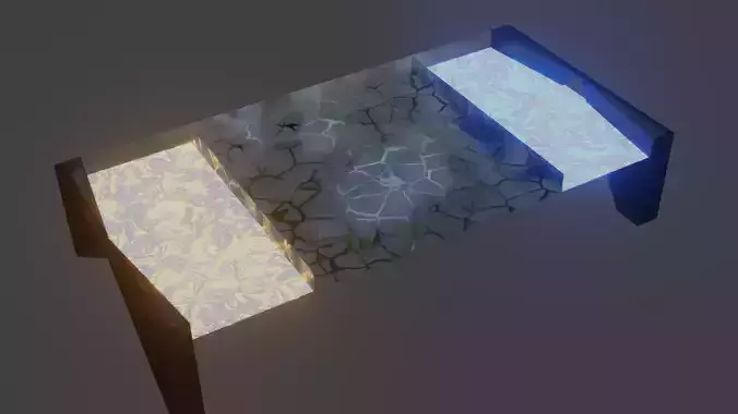 Just a table low poly