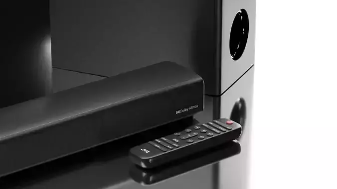 Audio system JVC 3D model