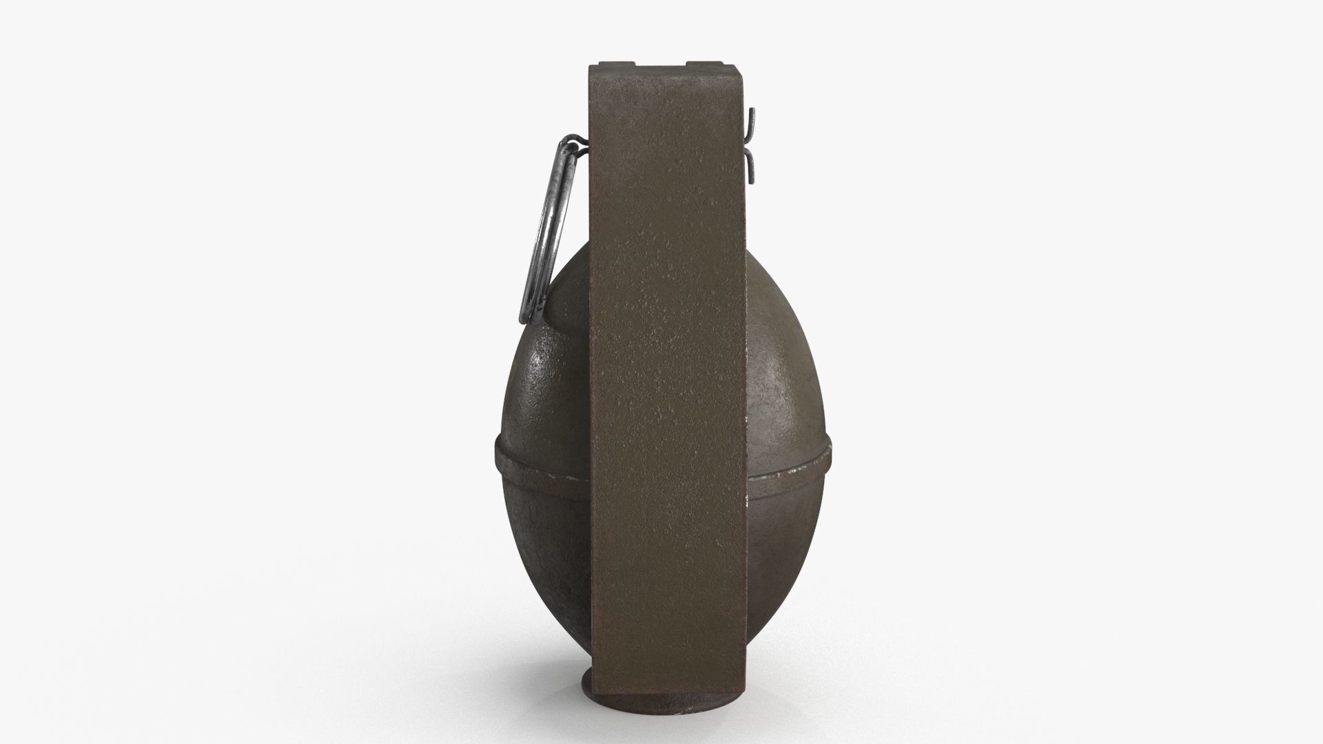 Hand Grenade v3 Low-poly 3D model_5