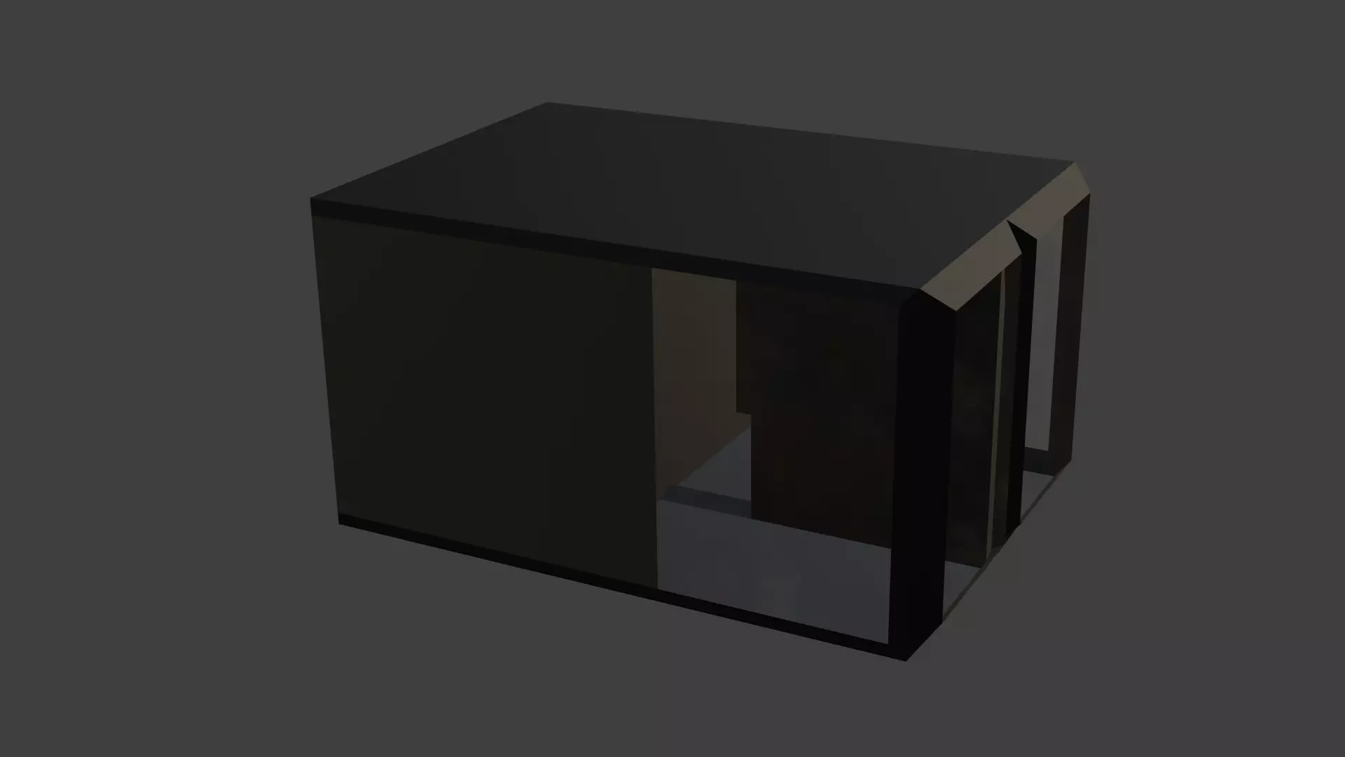 Block pc Free low-poly 3D model_0