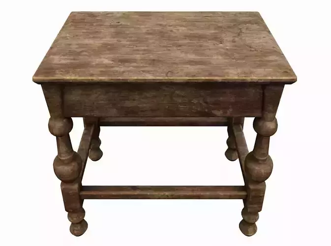 Medieval Table and Banches