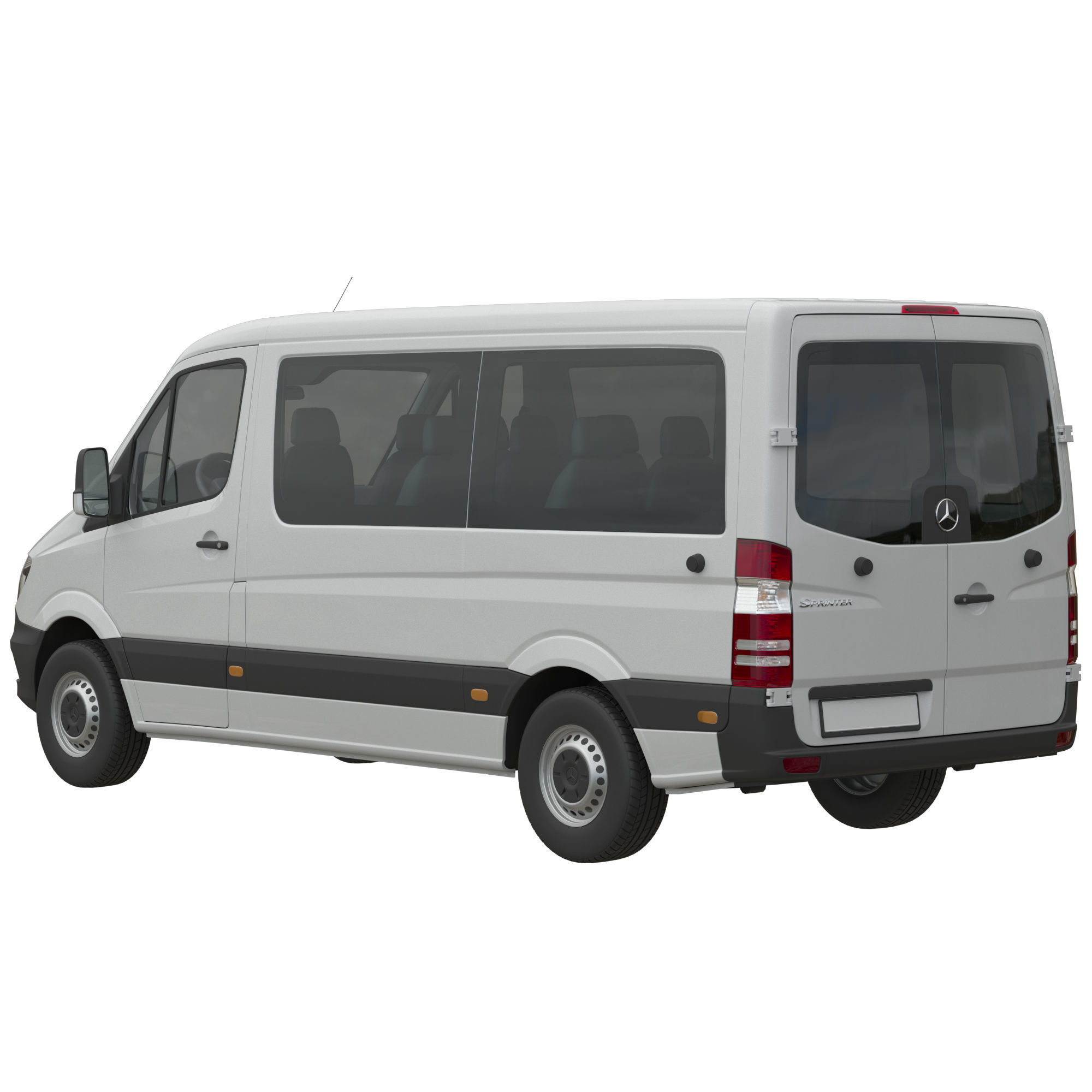 Mercedes-Benz Sprinter 2015 Minibus L2H1 3D model_2