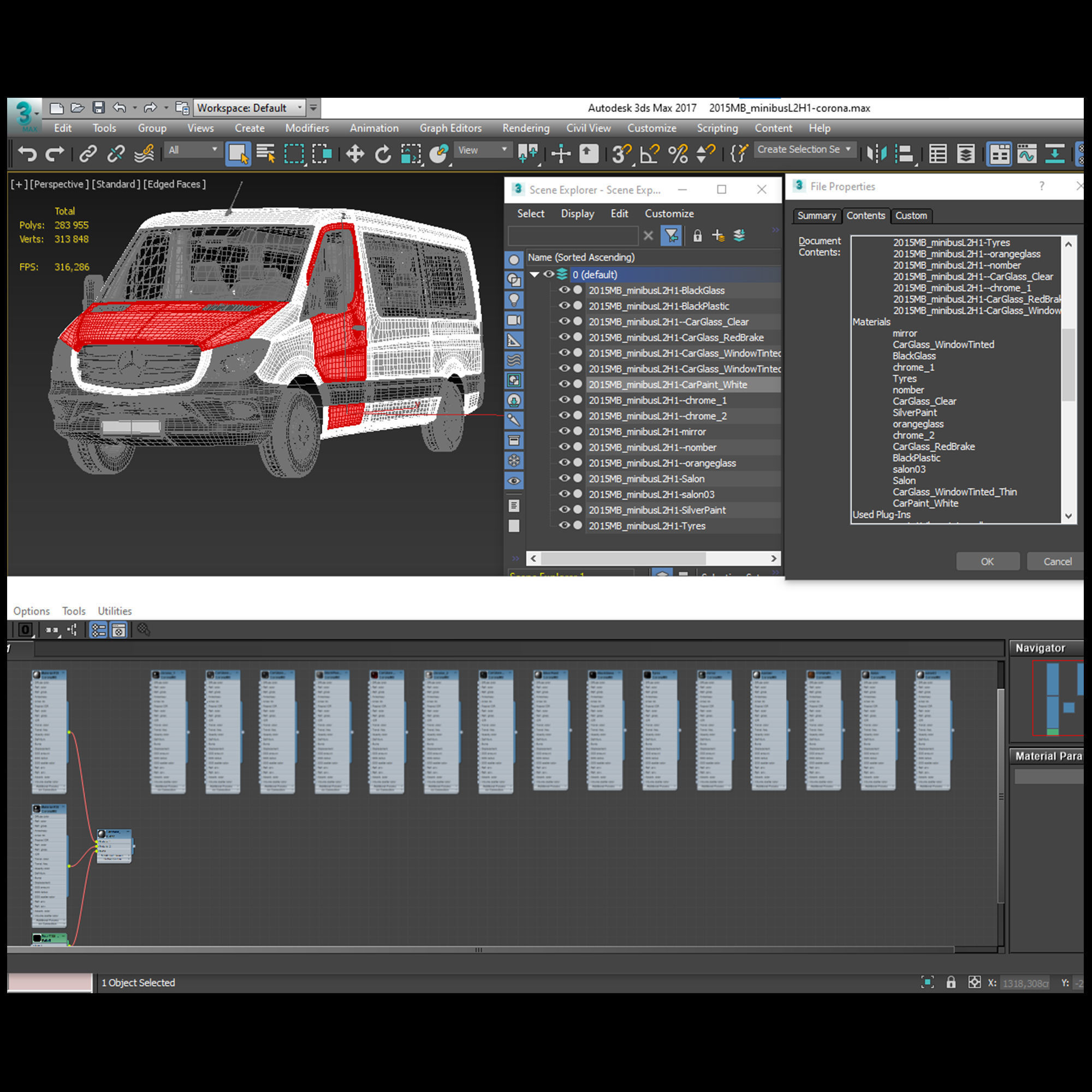 Mercedes-Benz Sprinter 2015 Minibus L2H1 3D model_21