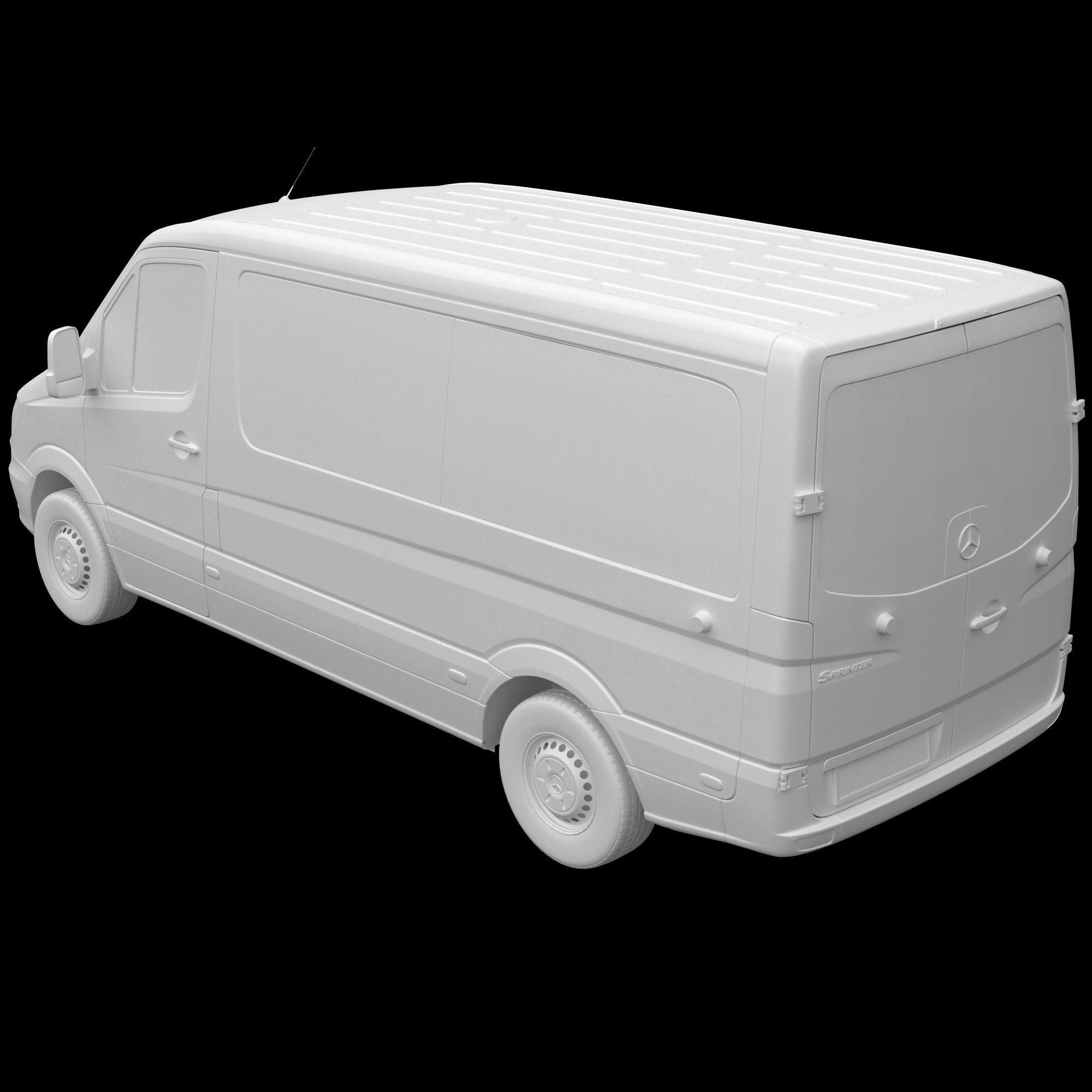 Mercedes-Benz Sprinter 2015 Minibus L2H1 3D model_13
