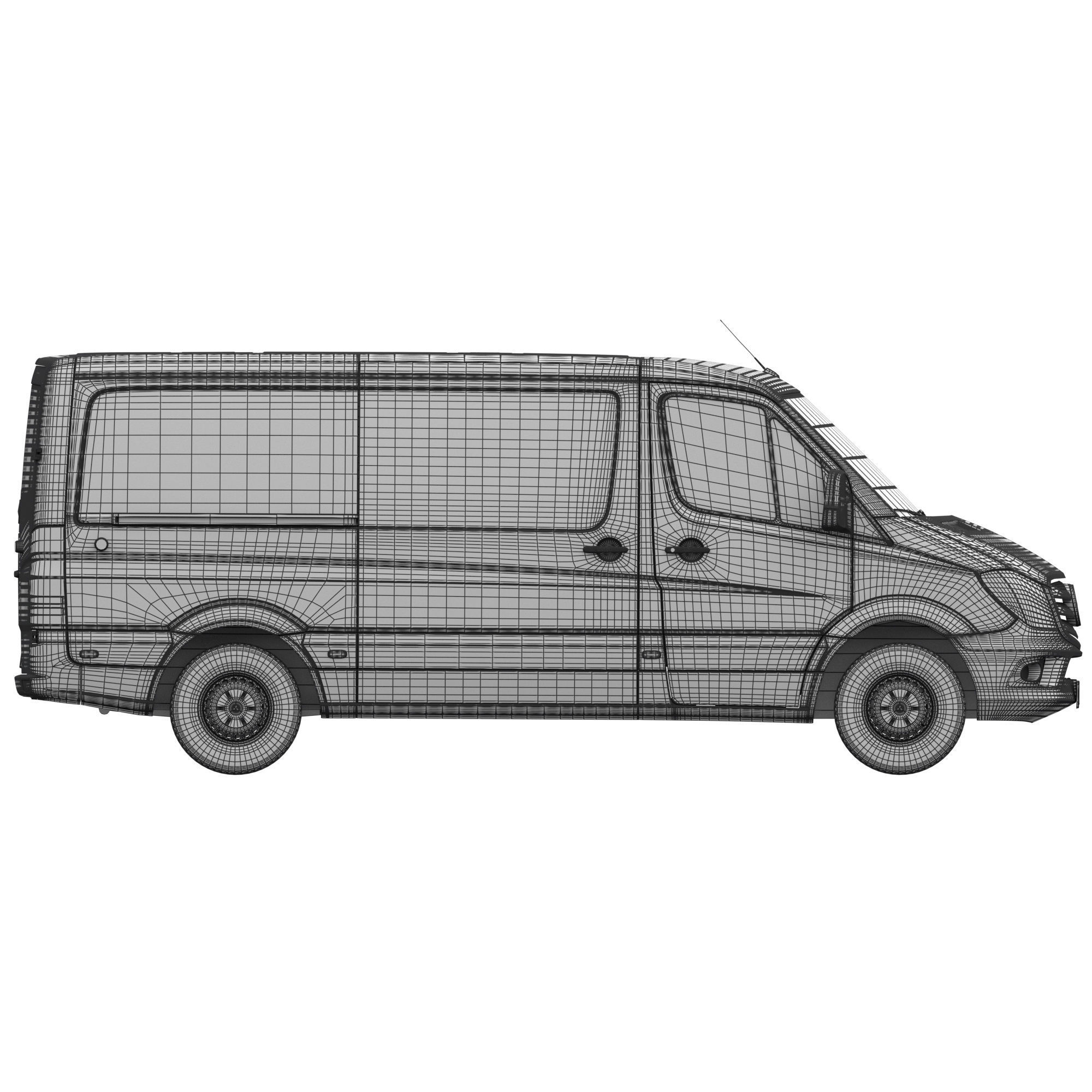 Mercedes-Benz Sprinter 2015 Minibus L2H1 3D model_18