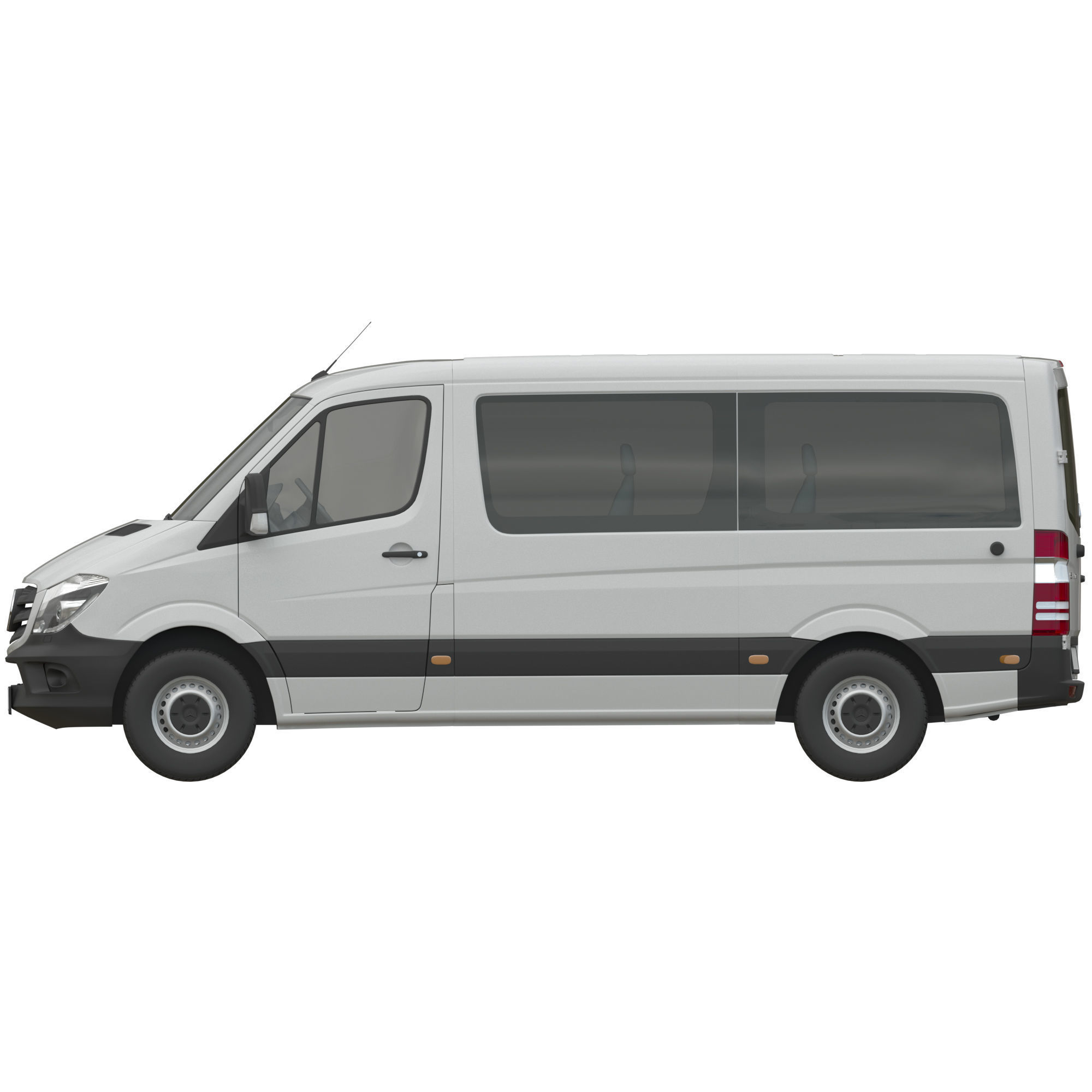 Mercedes-Benz Sprinter 2015 Minibus L2H1 3D model_10