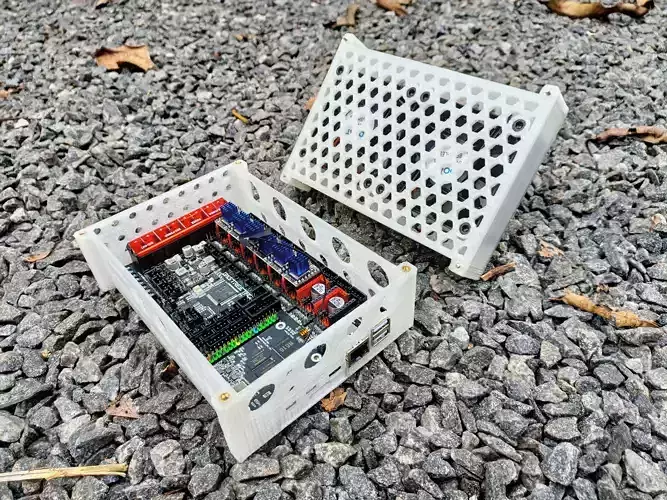 BTT Manta M8P Enclosure by Mels3D 3D print model