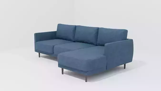 Sofa 3D model sectional