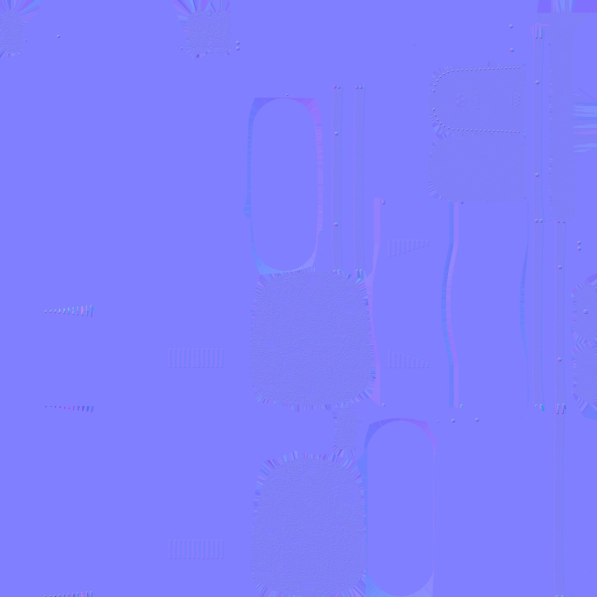 Jetpack E06 Chrome - SciFi Character Design Low-poly 3D model_22