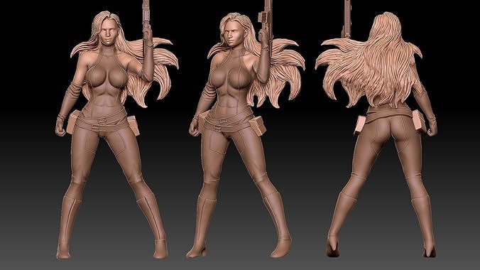 shego from kim possible from doodleup3d 3D print model