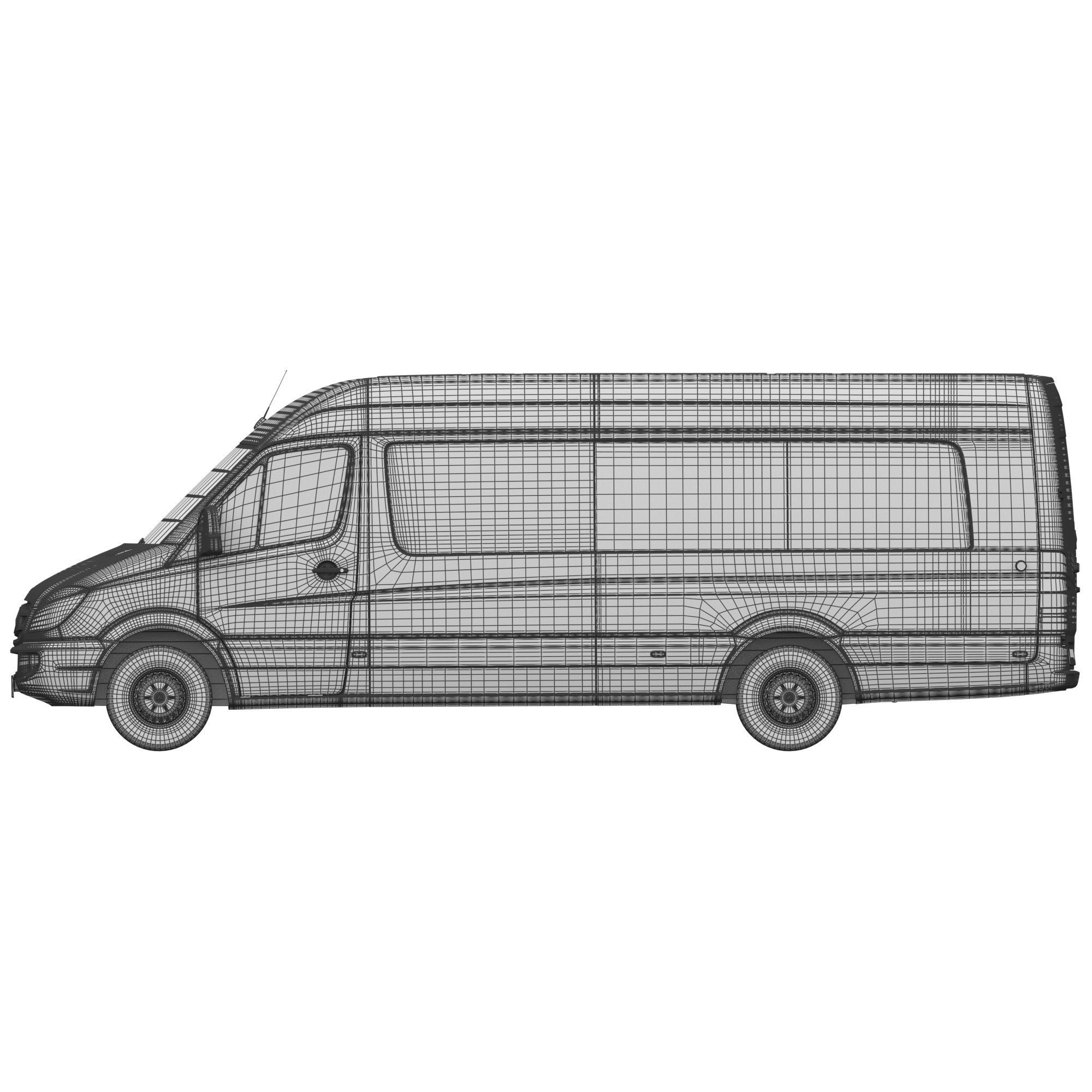 Mercedes-Benz Sprinter Minibus L4H2 3D model_19
