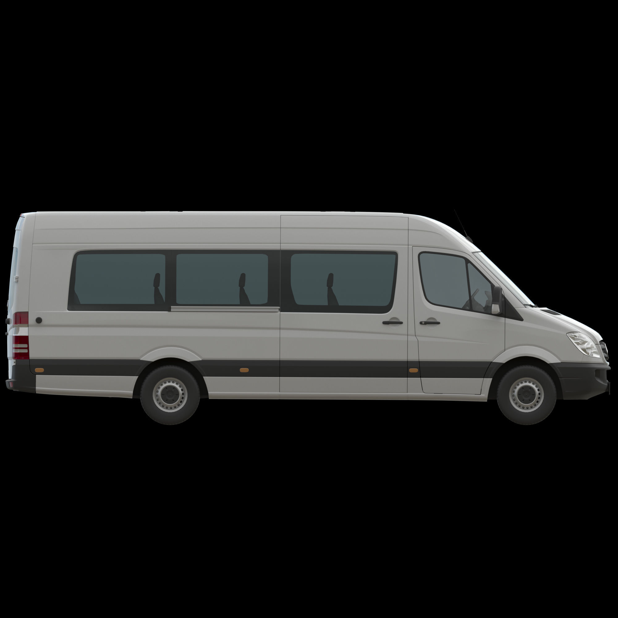 Mercedes-Benz Sprinter Minibus L4H2 3D model_9